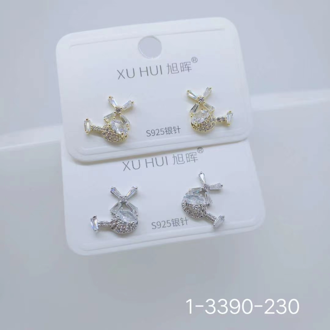 Super cute airplane earrings thumbnail