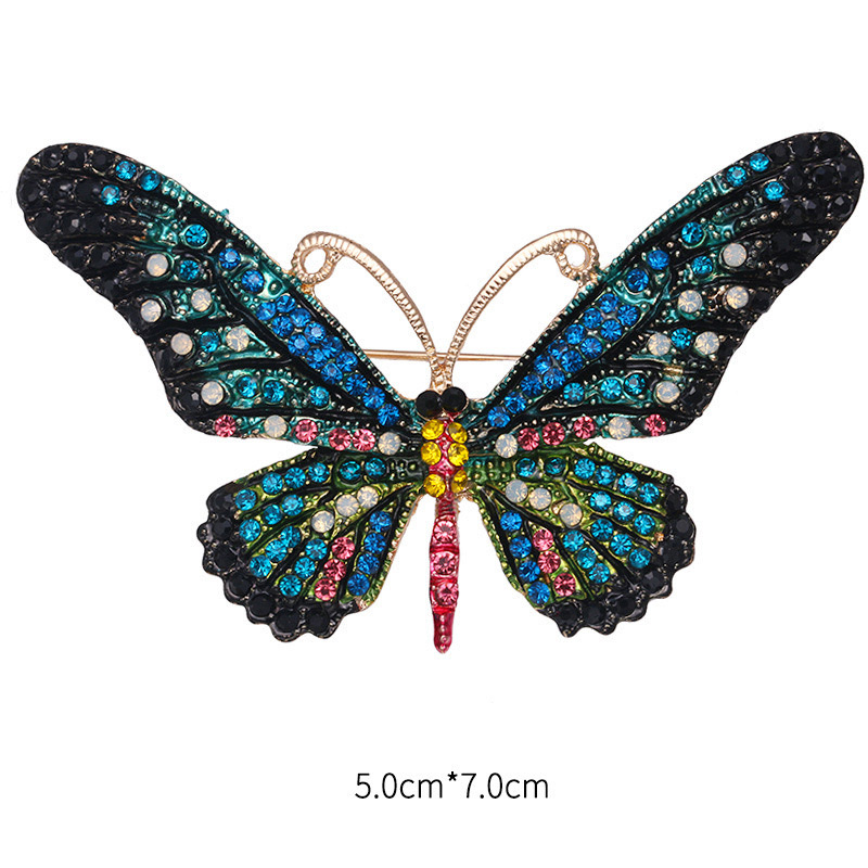 Customized fashion butterfly brooches, Korean animal corsages, clothing accessories and pins wholesale details Picture