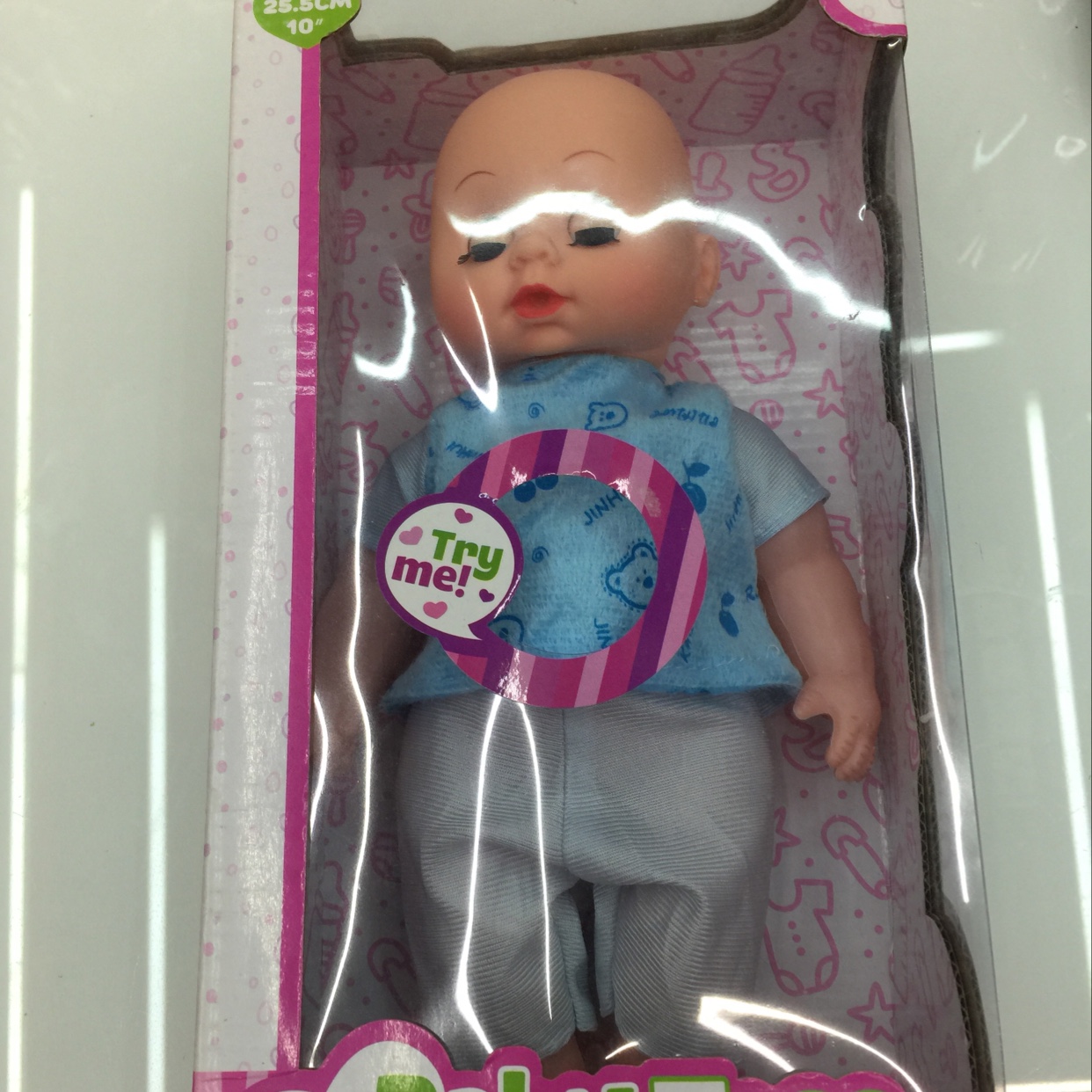 Function B of 1604A boxed Doll Strap details Picture