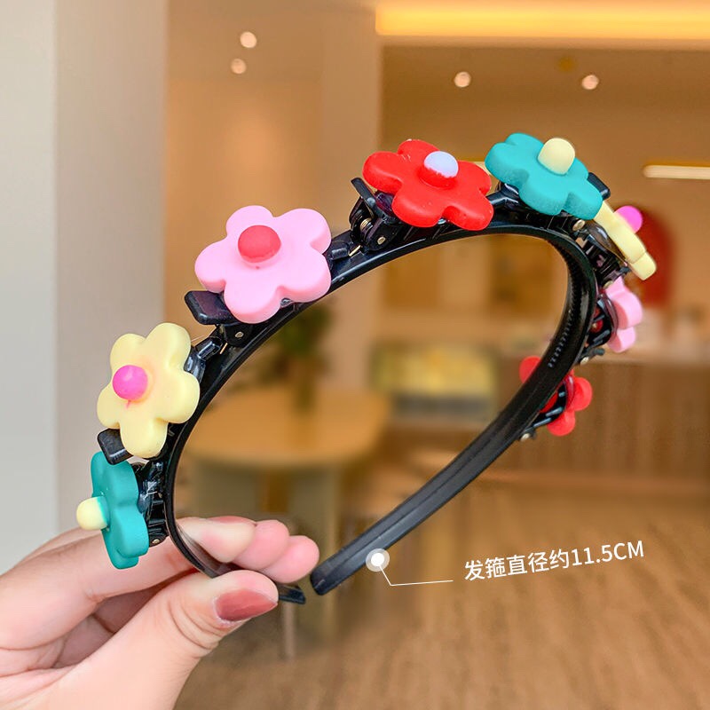 Jewelry Korean version of the new Internet explosive children's hair accessories popular cartoon cute girl little girl hairpin headband 0146 thumbnail
