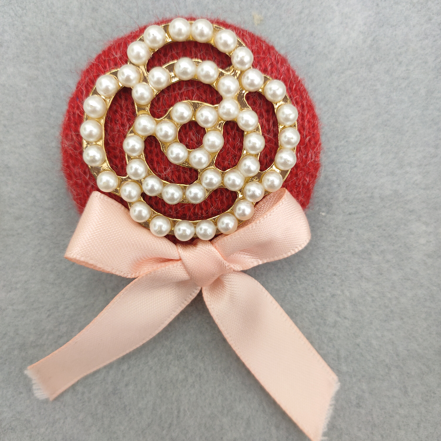 Korean Fashion Brooch Corsage pin Korean Luxury Atmospheric Coat Sweater pin Cardigan button Pearl Rose accessory women thumbnail