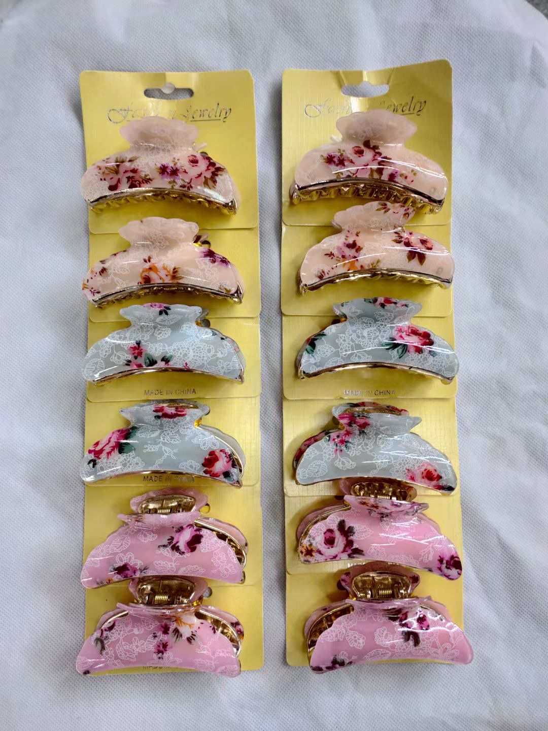 Adult hair accessory medium-sized hair clip 59 details Picture