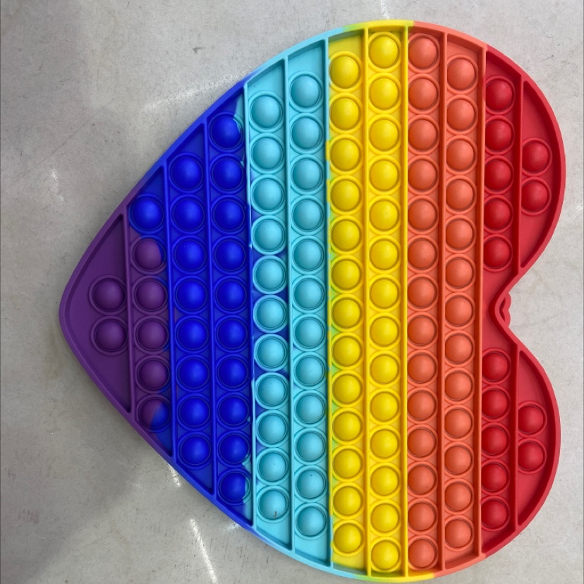 30CM灭鼠先锋犹太人思维棋彩虹彩色心形
详情图2