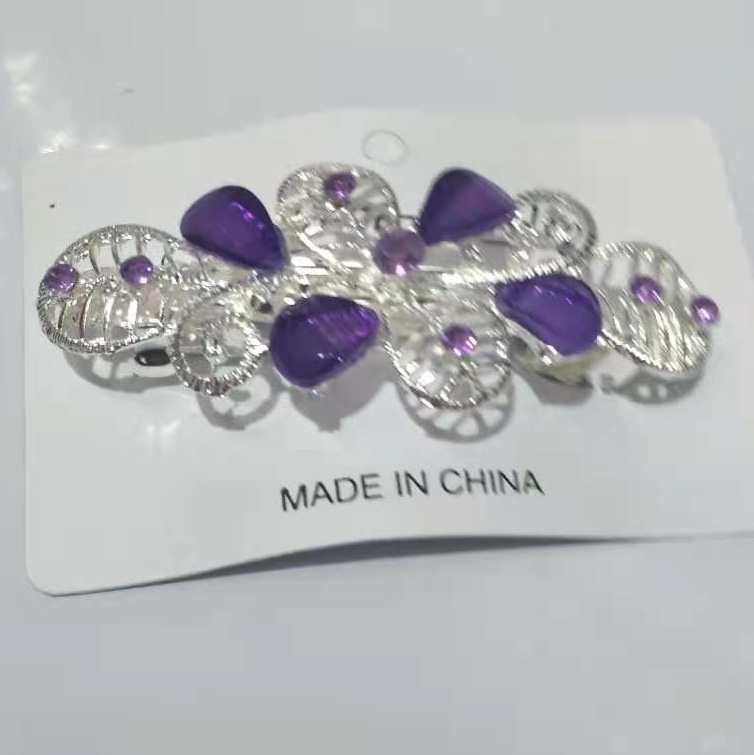 Alloy spring clip silver 30 thumbnail