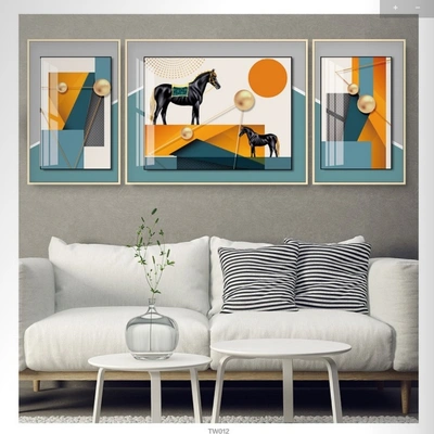 Decorative Painting Crystal Porcelain Painting Living Room Painting