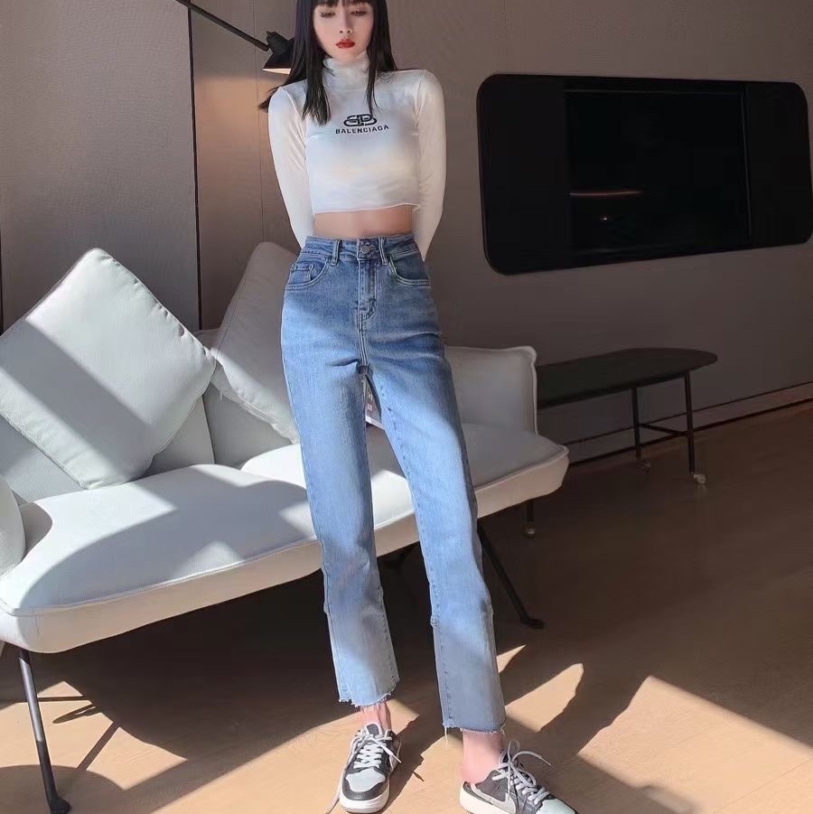 Small straight leg jeans
