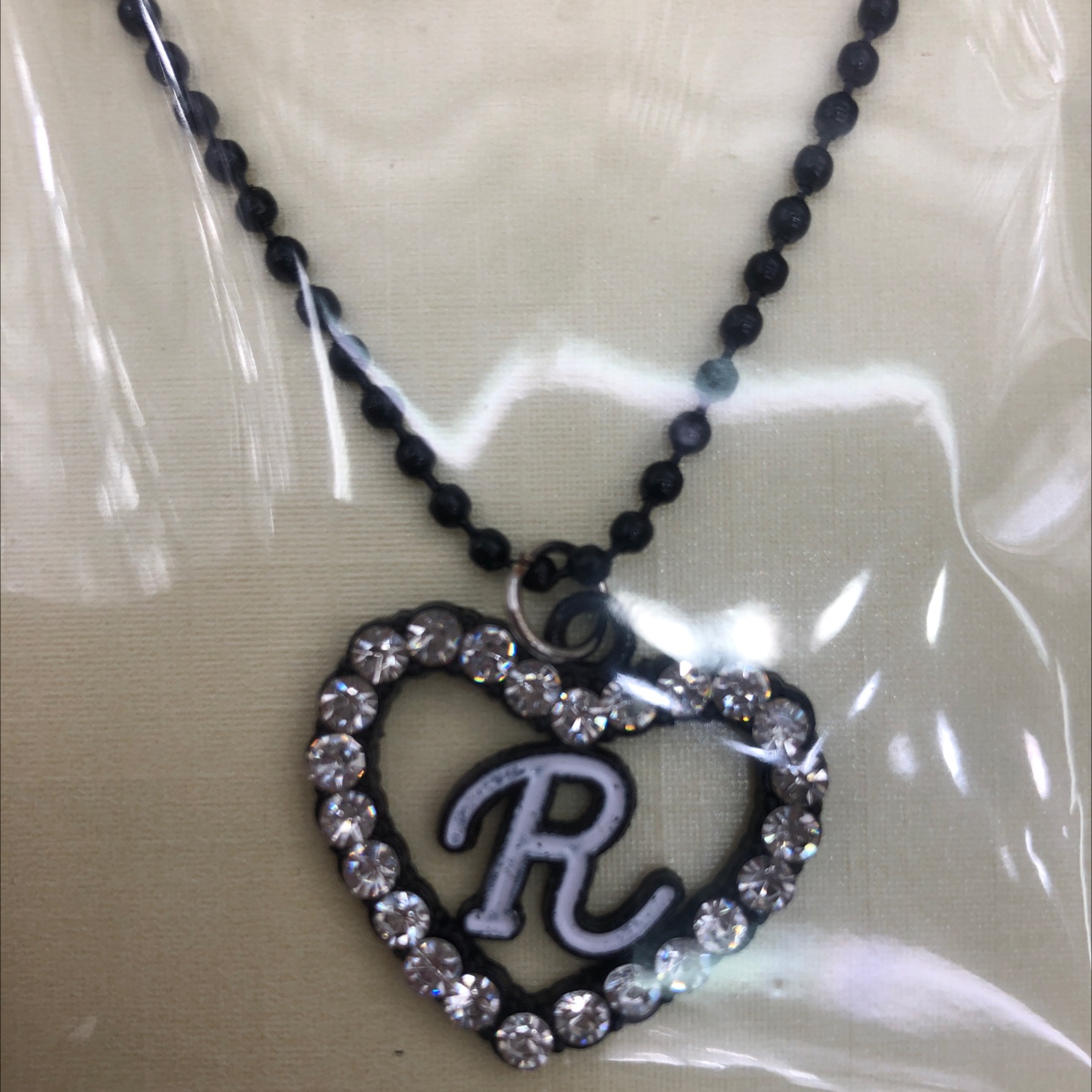 铁十合金/字母套装项链产品图