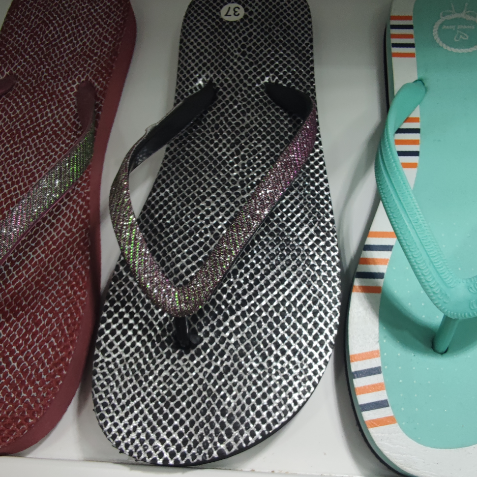 Silver with a herringbone snake pattern