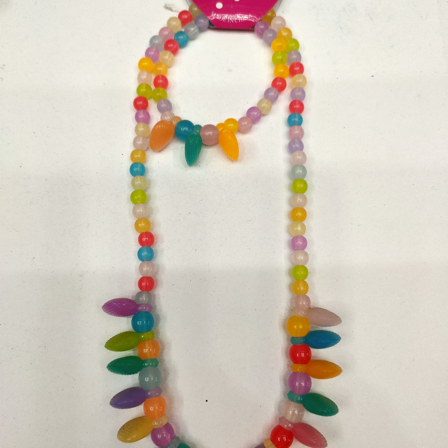 Acrylic jelly shell drop chain for kids