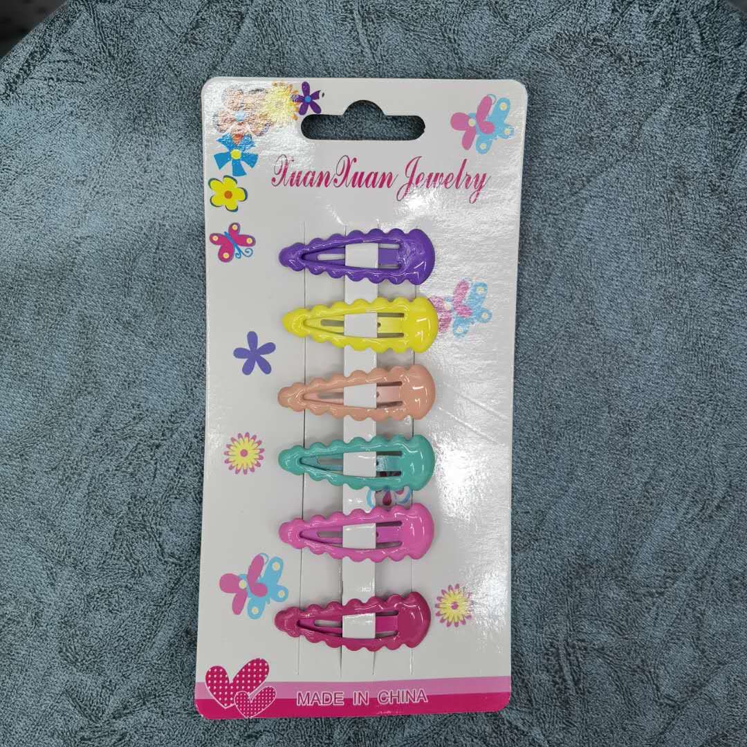 3.8㎝花边水滴喷漆滴油夹