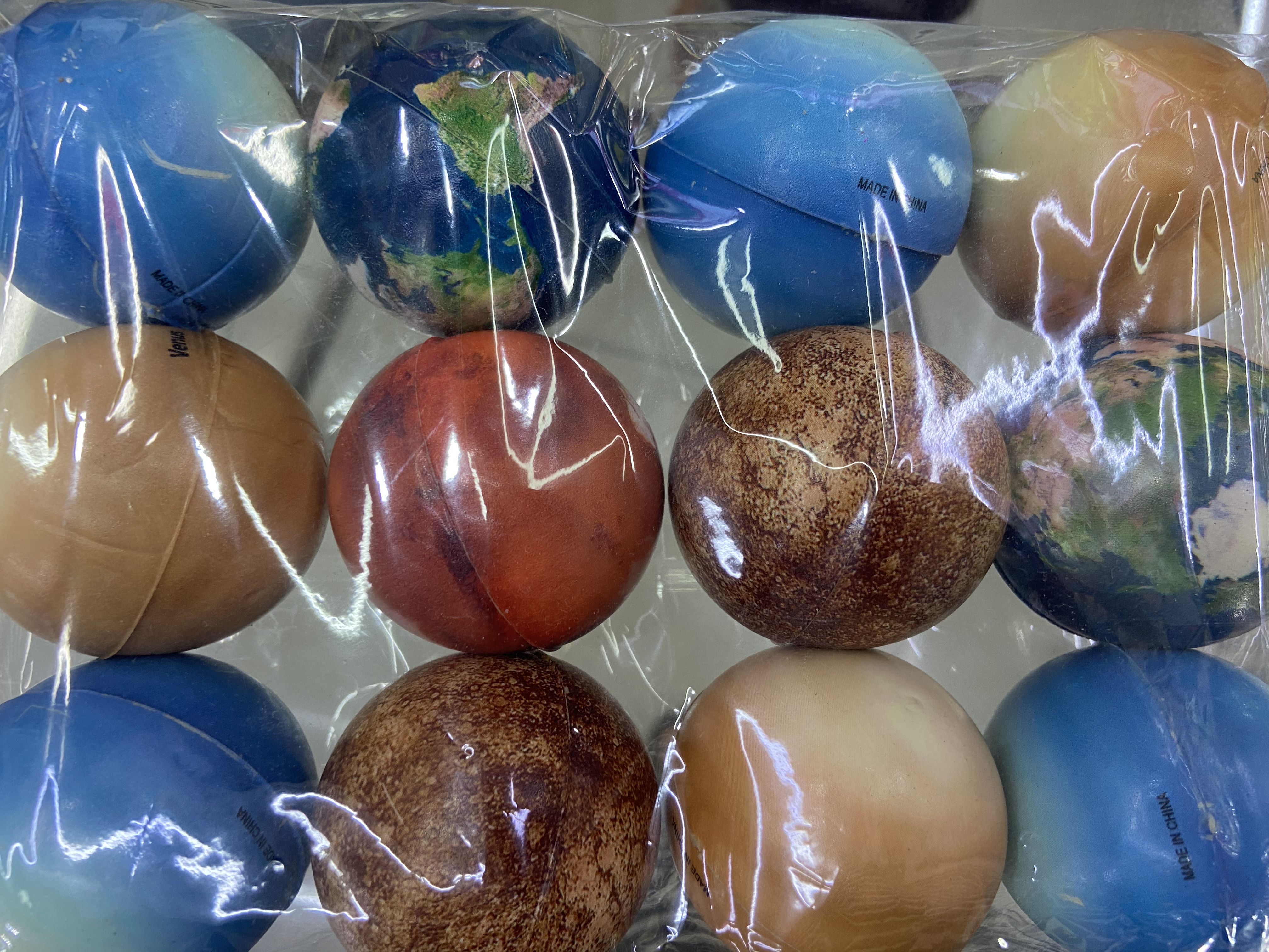 Factory direct sales of 5 cm Star series girls' and boys' toys, sponge balls, foam balls, children's toys. 12/opp detail image 1