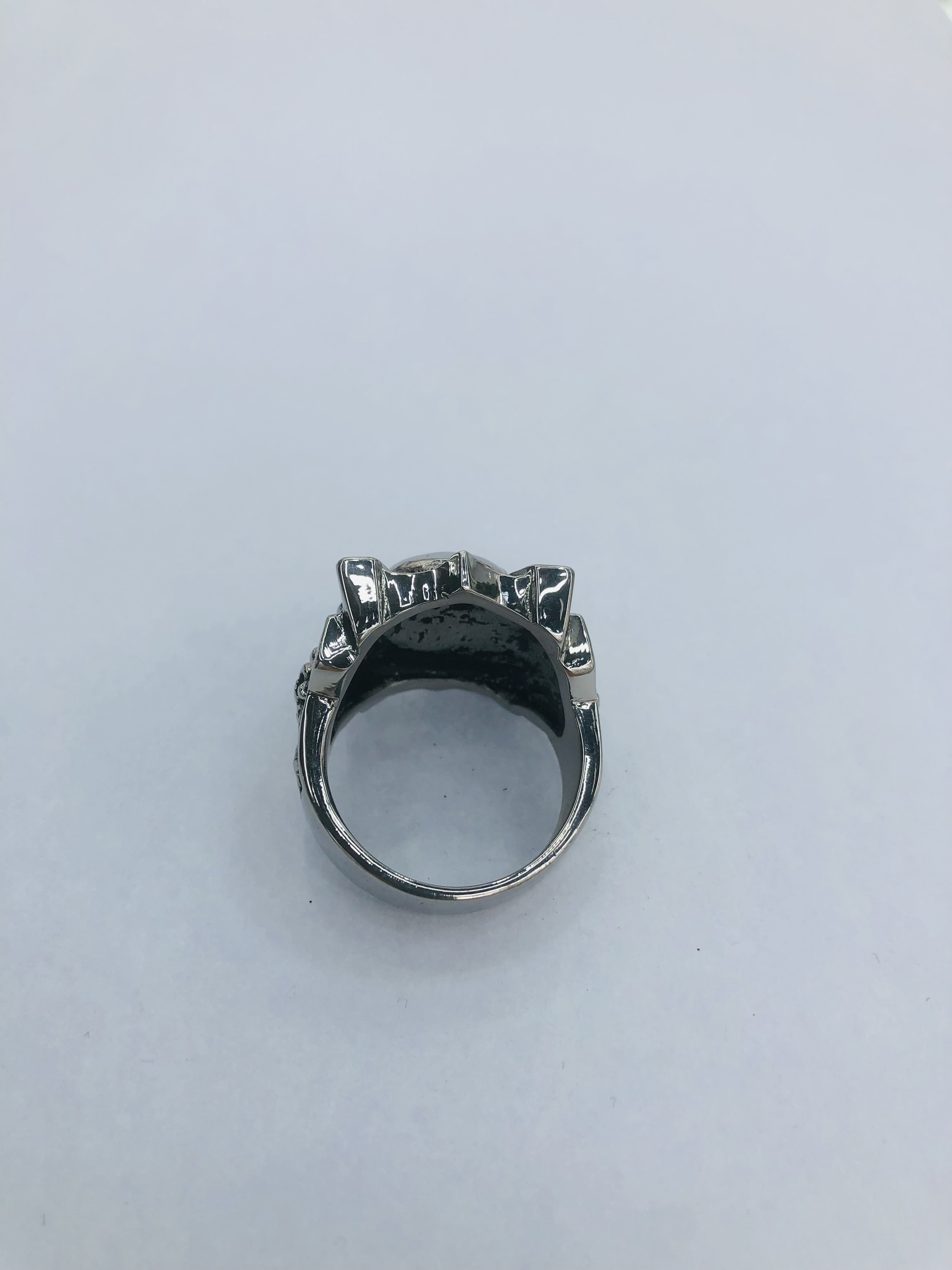 Exaggerated Skull Men's stainless steel Ring 63 Application Scenario