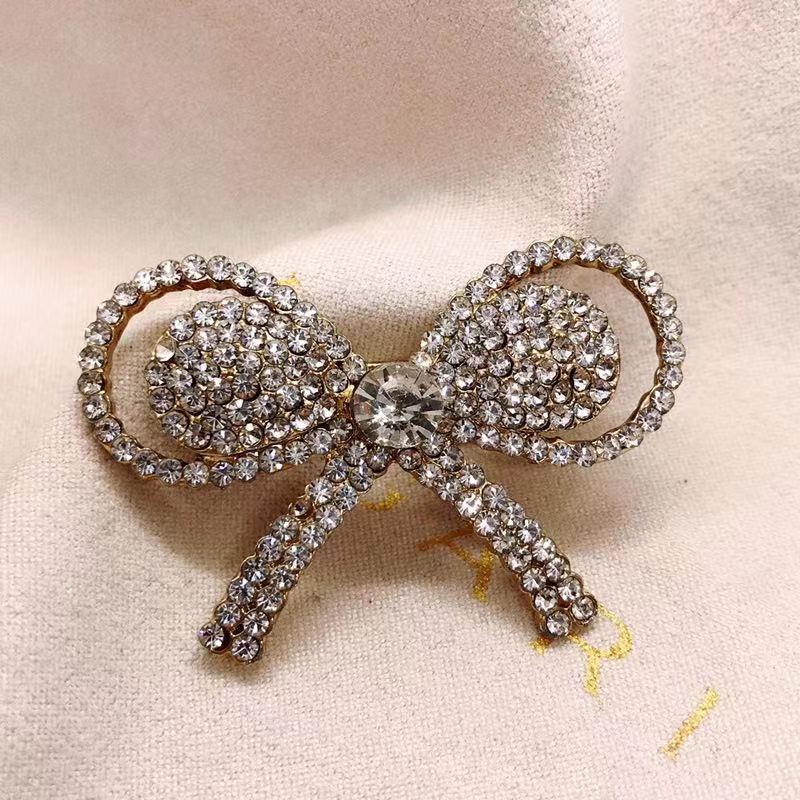 Premium bow ladies Alloy brooch Corsage Coat Suit accessories
