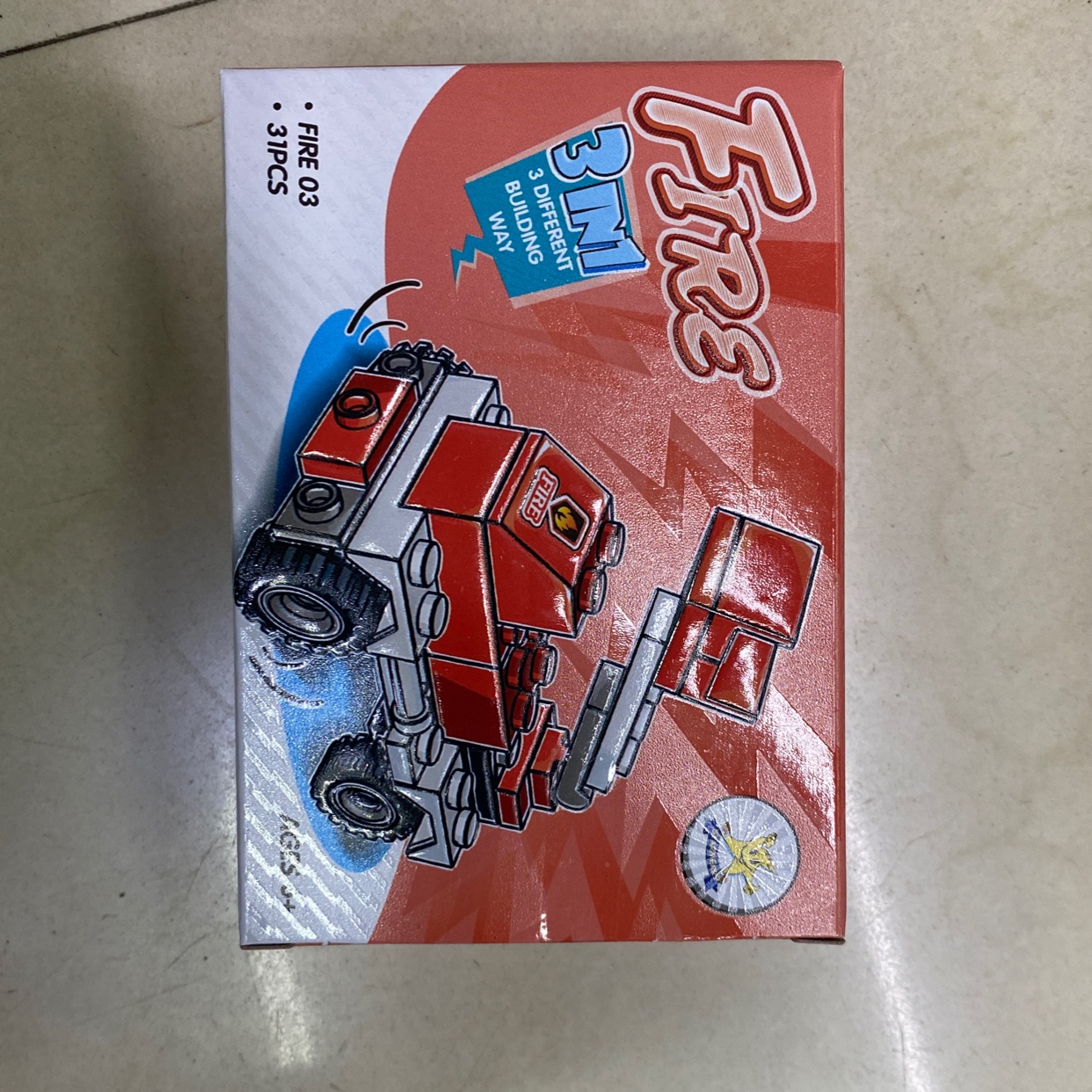 小红消防车