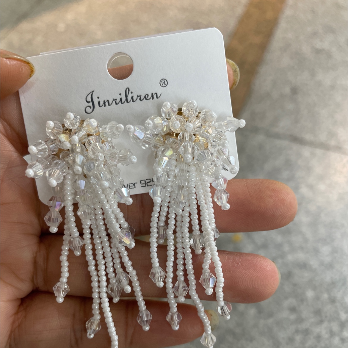 Today Beauty Korean version handmade earrings
