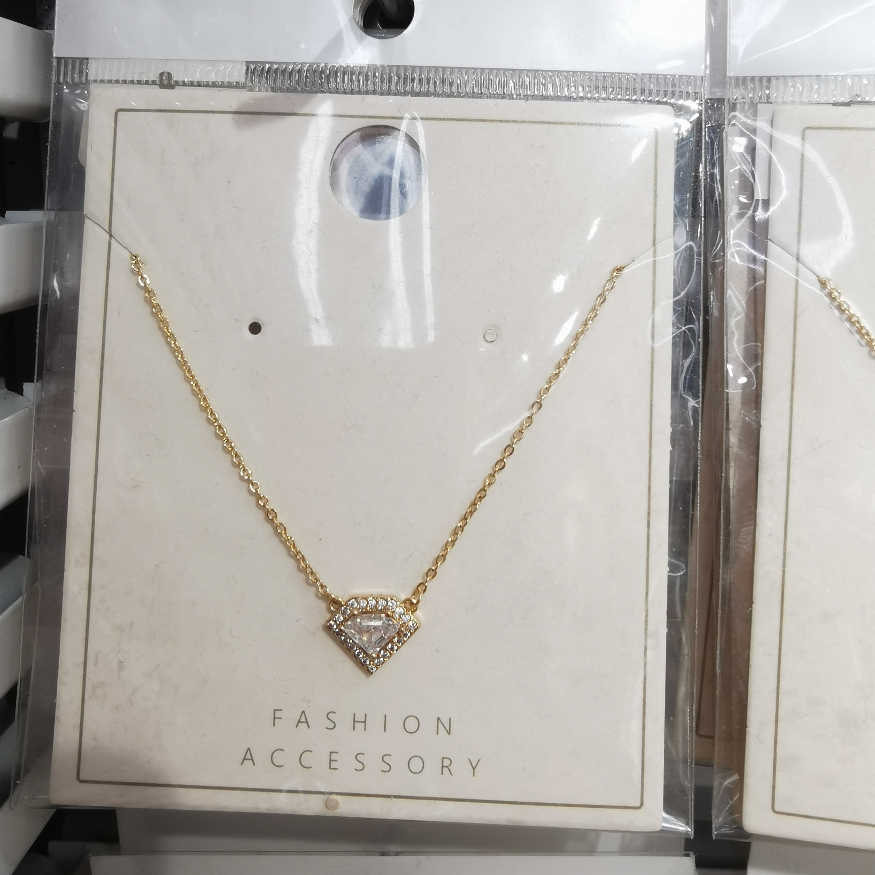 It's a single diamond pendant. It's a bomb