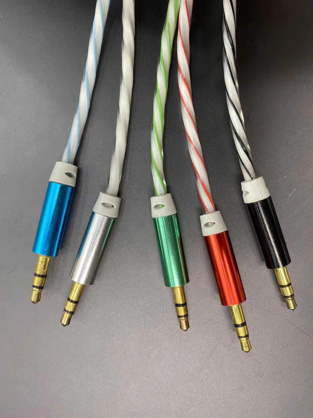 Guangdong Sogo headphones, audio cables detail image 2