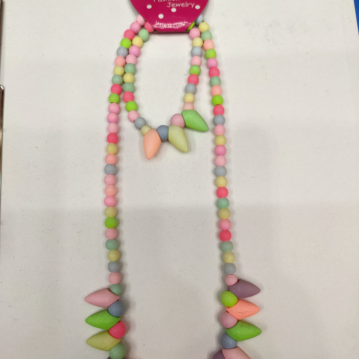 Acrylic light fluorescent bullet bracelet for kids