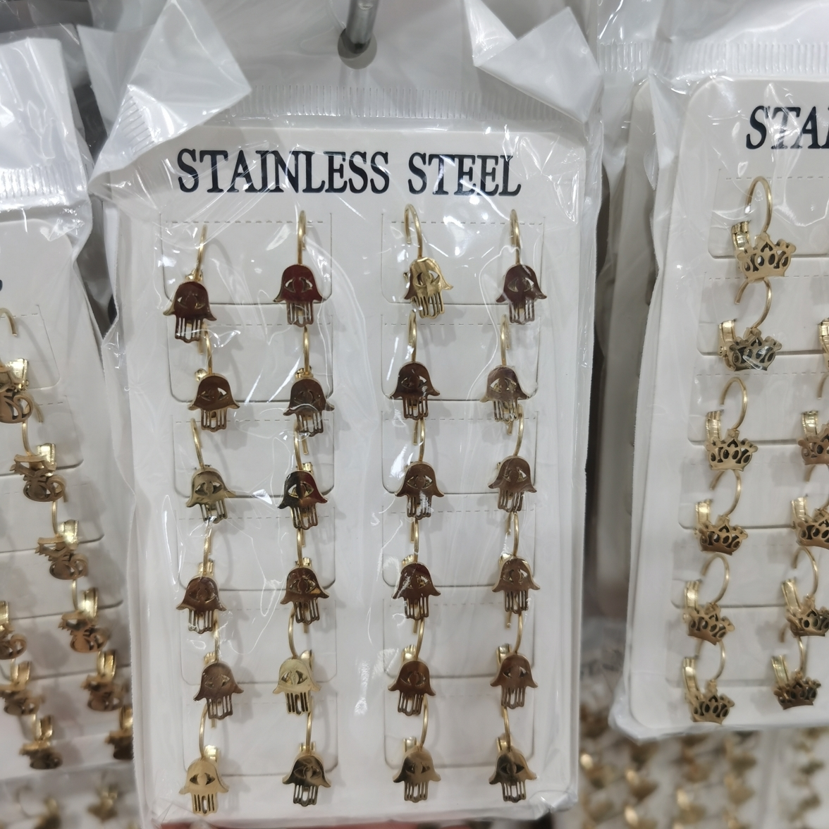 French buckle earrings 2