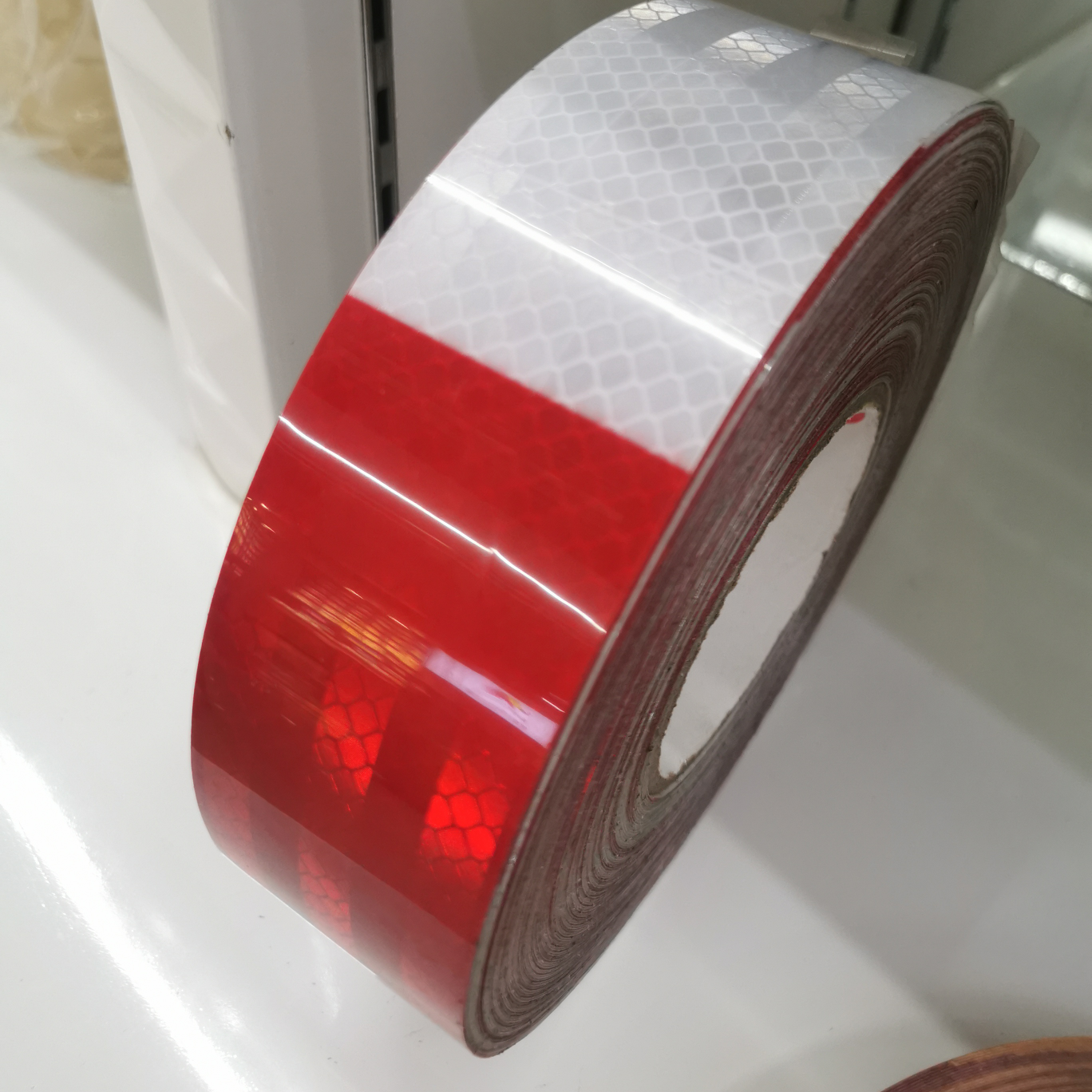 夜光反光膜货车反光贴条汽车贴纸年审防撞夜光警示标识胶带反光膜