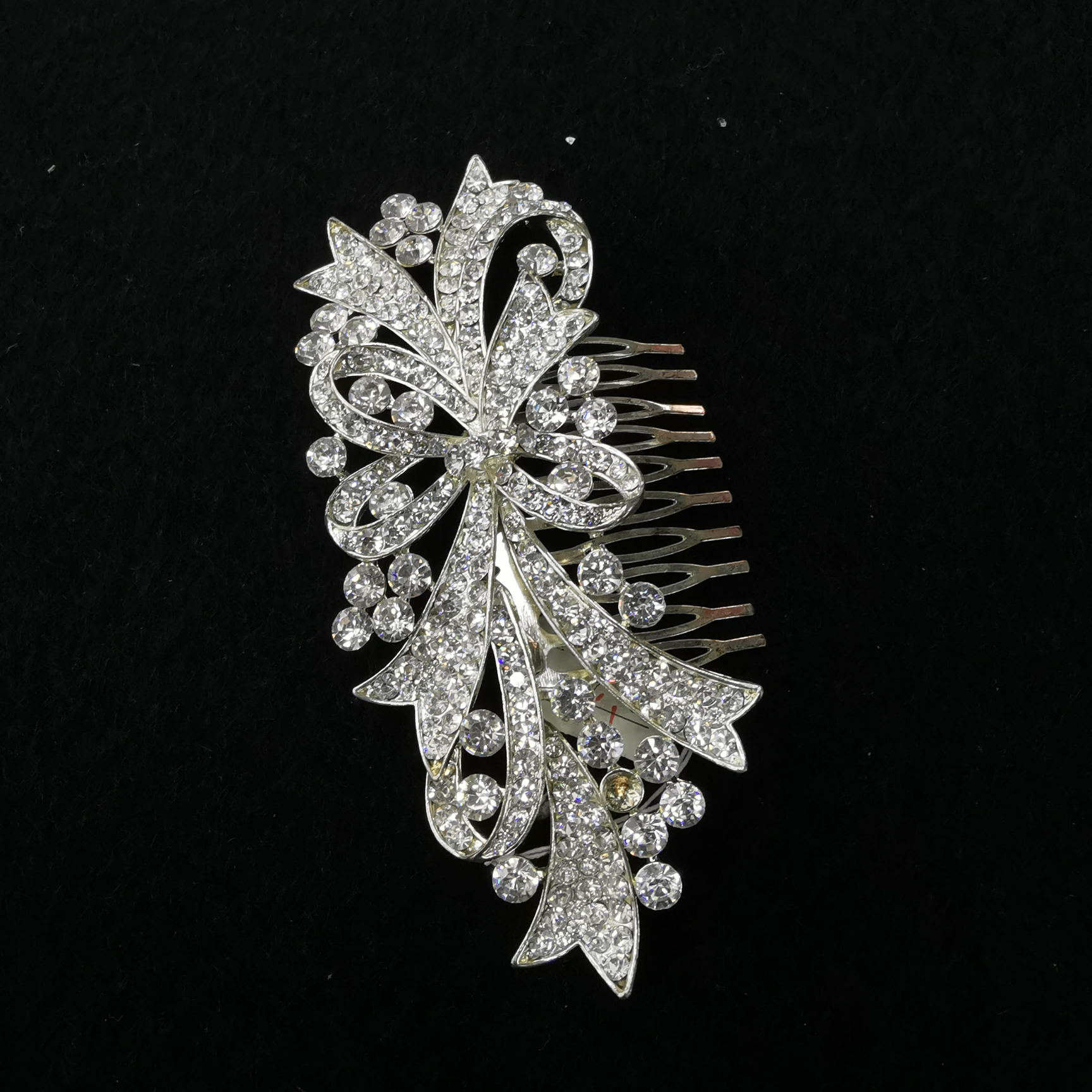 Temperament flash! Hairpin Hair fork Styling Hairpin Bridal headdress Mori Senmei Wedding hair comb comb thumbnail