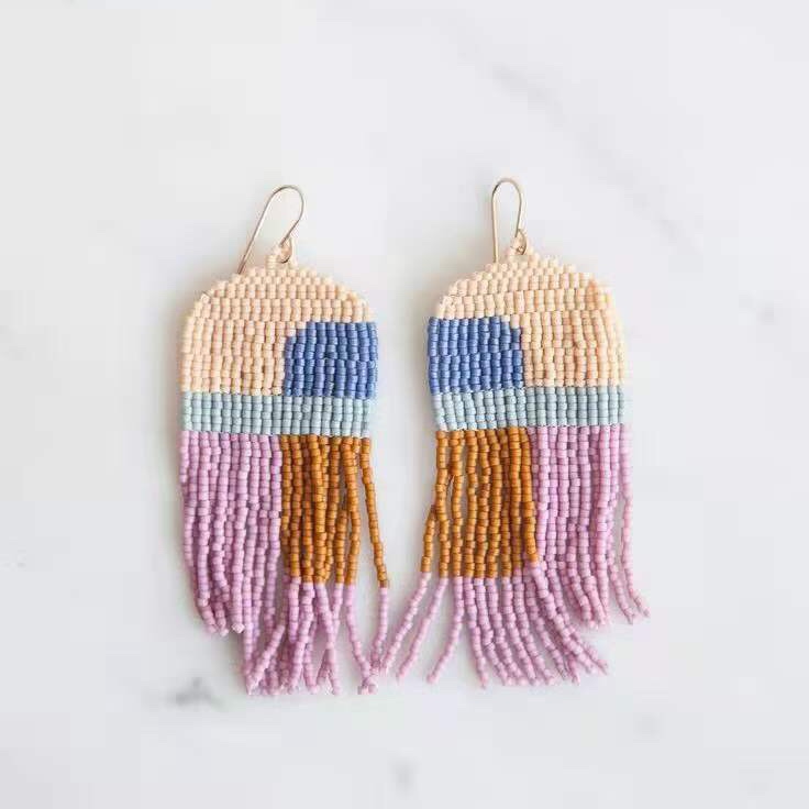 Boho style earrings