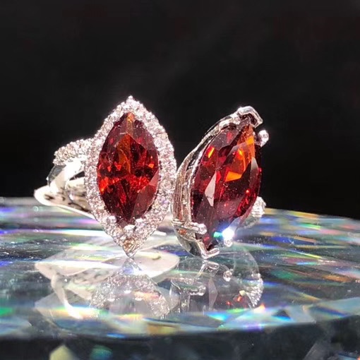 Big main stone with ring women recommended jewelry Europe and the United States exaggerated women