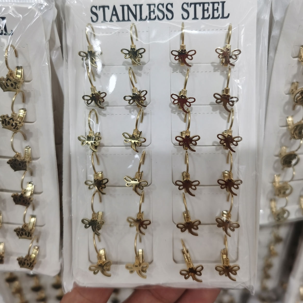 French buckle earrings 4