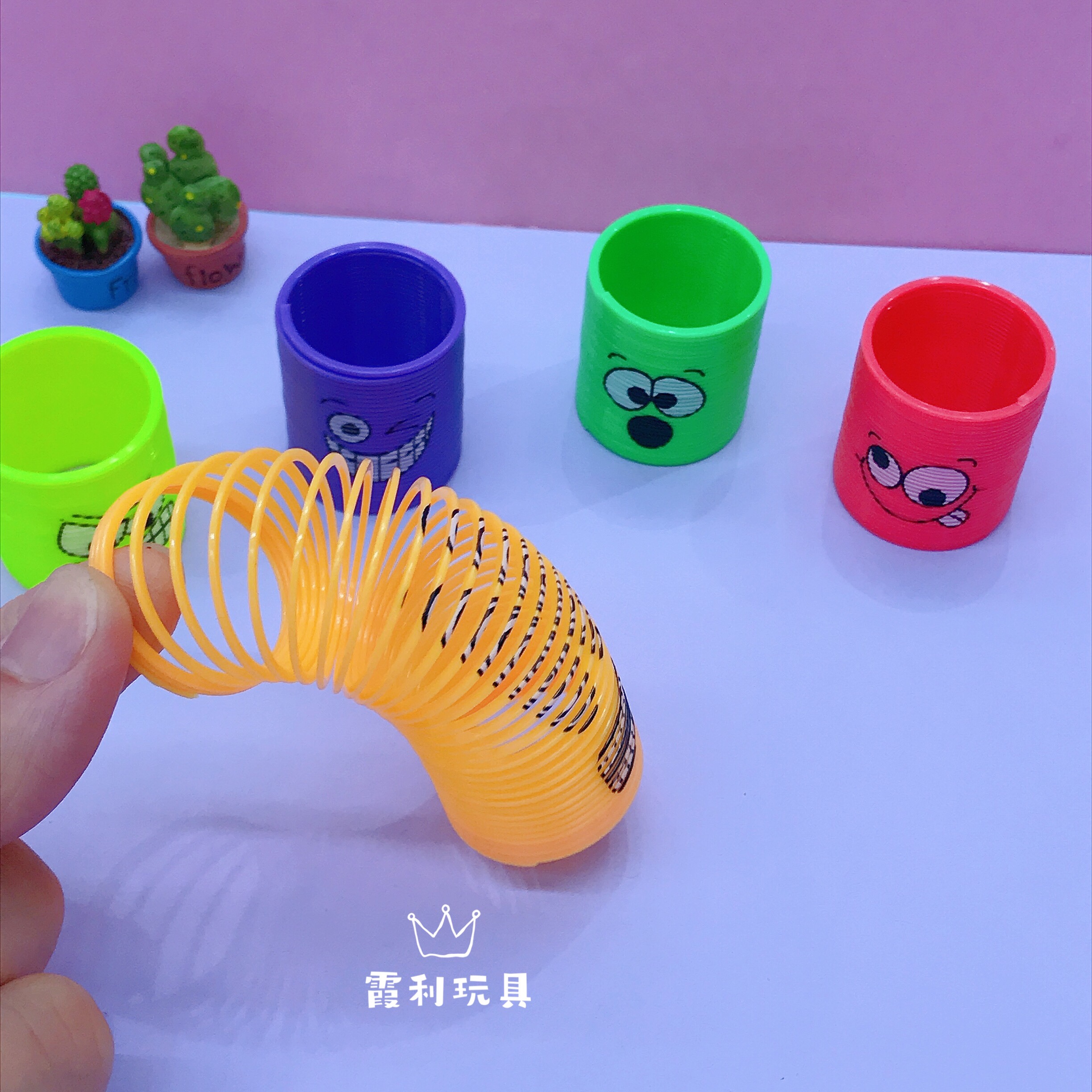 Rainbow circle, funny expressions, new and unique toys, gift gacha detail image 4