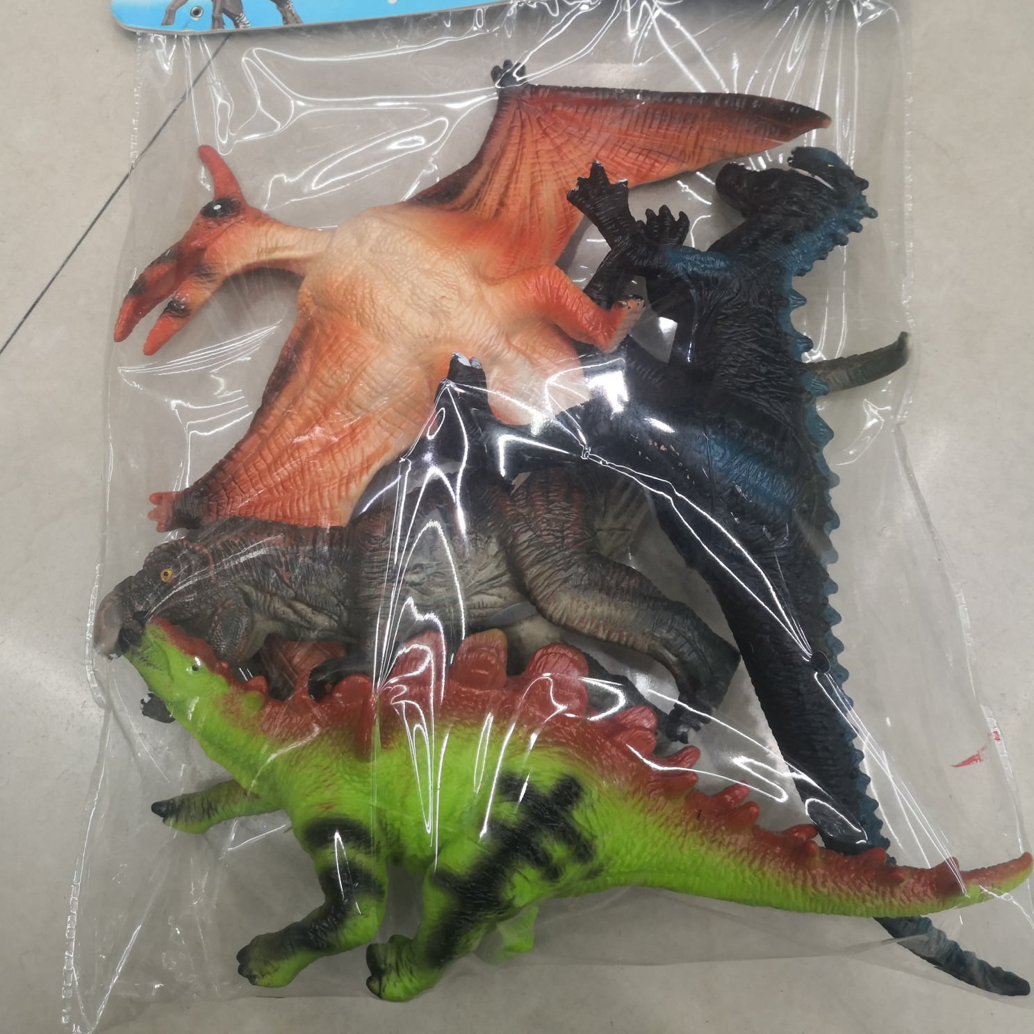 新款袋装恐龙