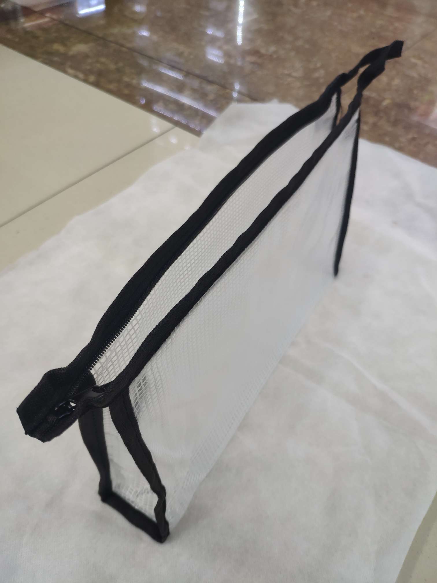 笔袋/文具袋/亚克力钢笔盒/笔袋学生拼接简约/文具盒产品图
