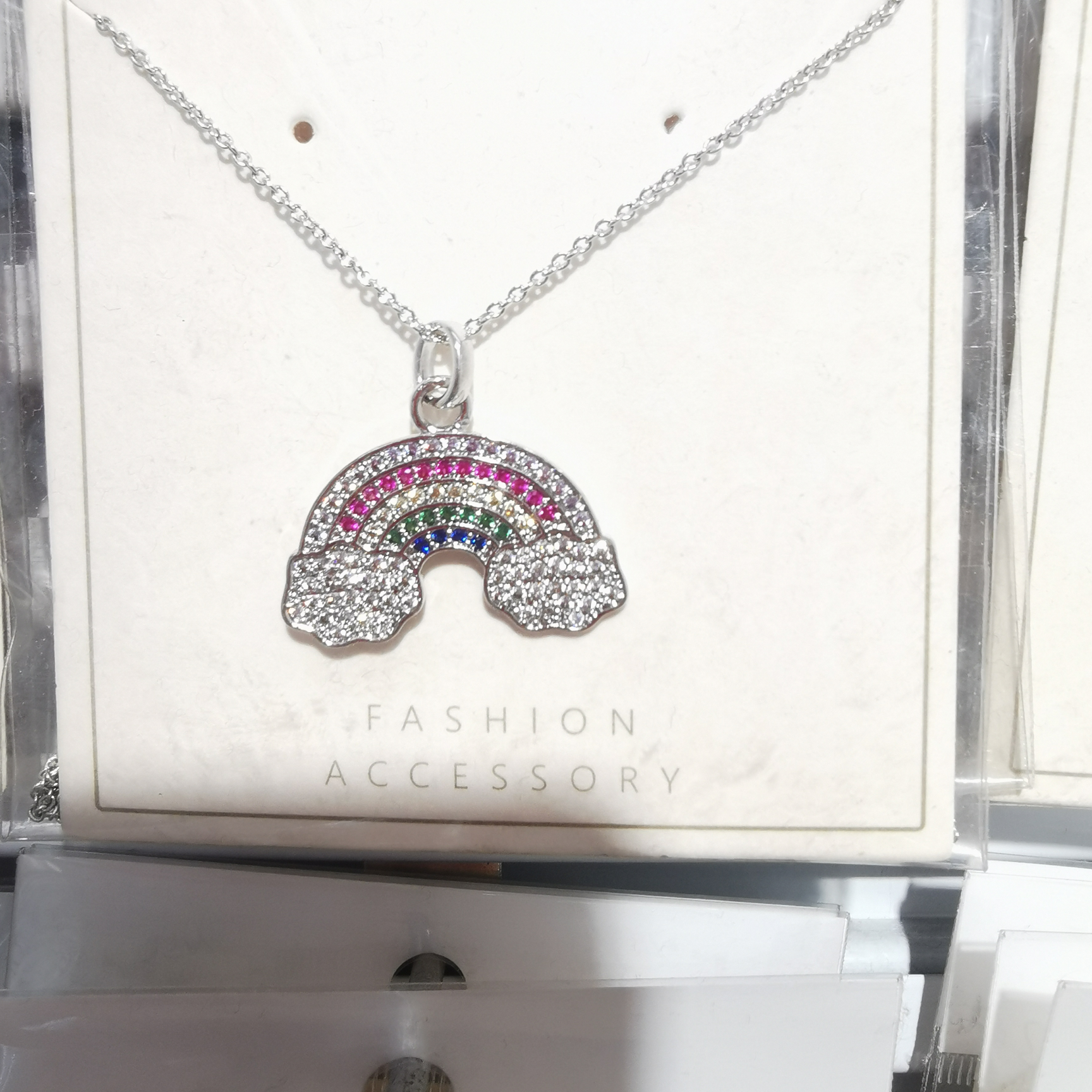 Rainbow pendant Boom boom boom boom