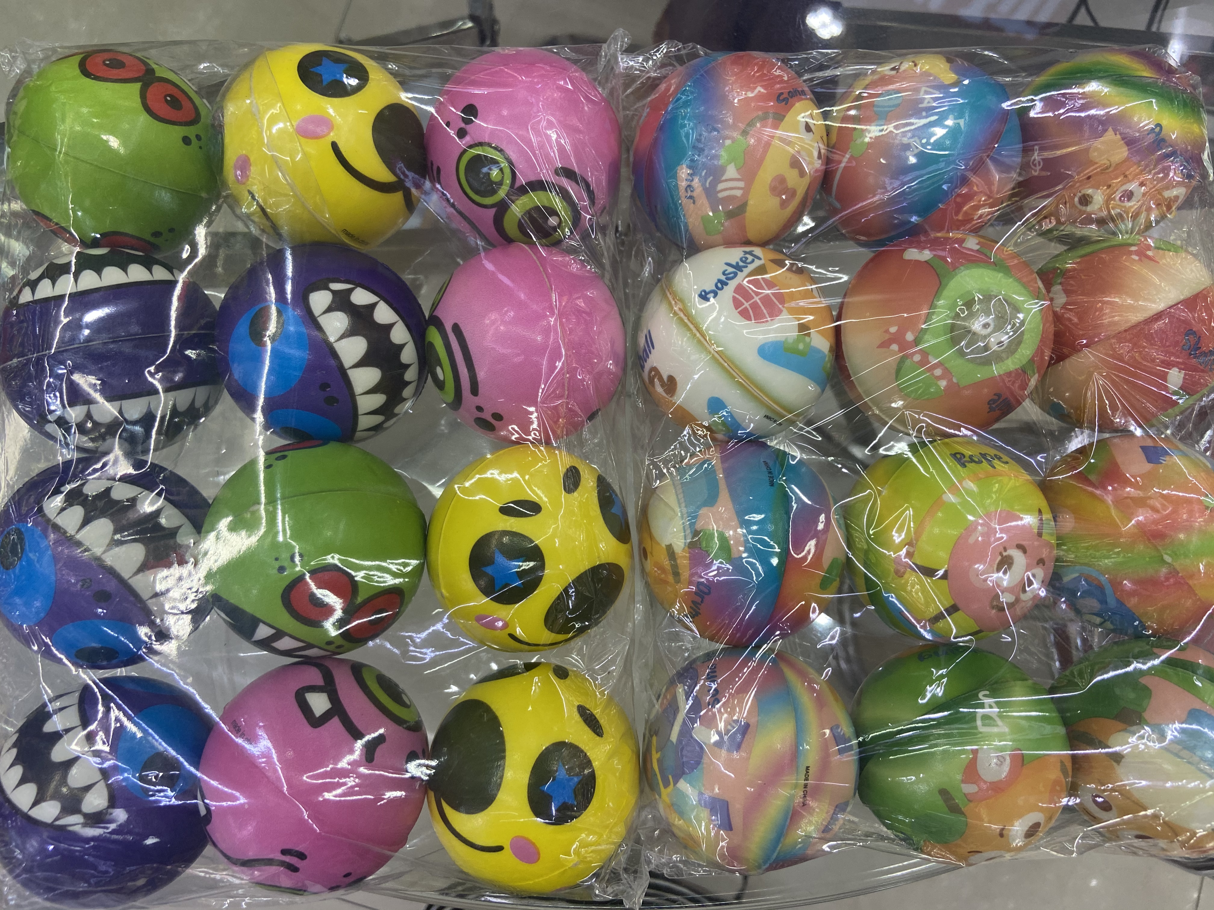 Factory direct sales 6.3 cm cartoon ➕ billiards girls' and boys' toys sponge balls foam balls children 'toys. 12/oppl Application Scenario