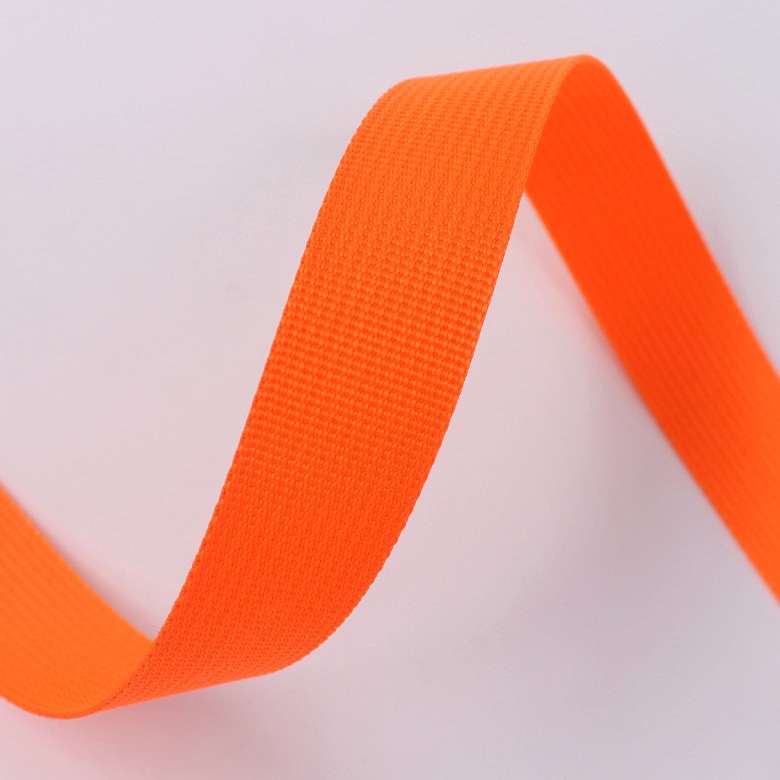2.5cm orange red American ribbon 10#