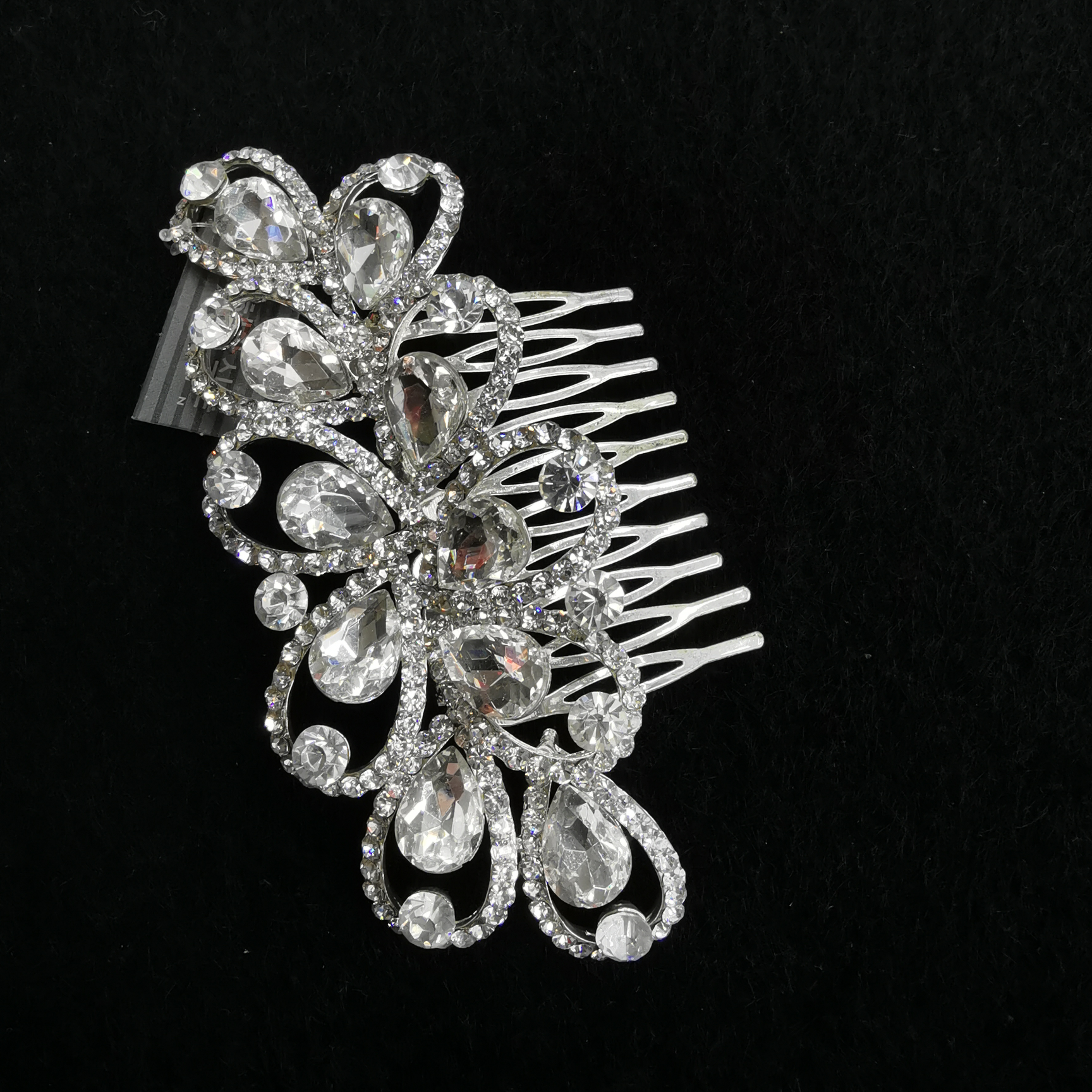 European and American bride hair comb white wedding dress headwear bridal accessories retro fashion