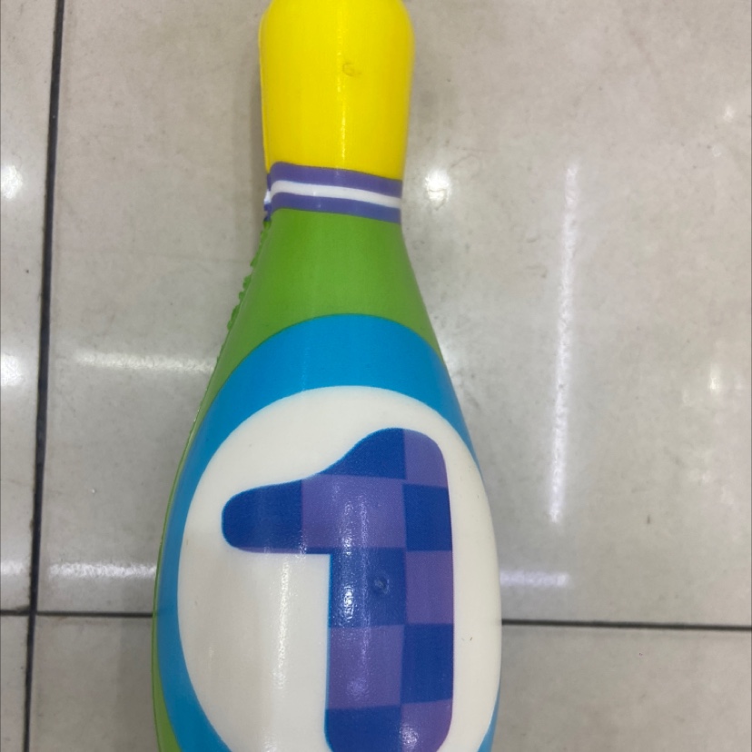 Factory direct sales of cartoon digital early education 1 bowling, sponge balls, foam balls, children's toys details Picture