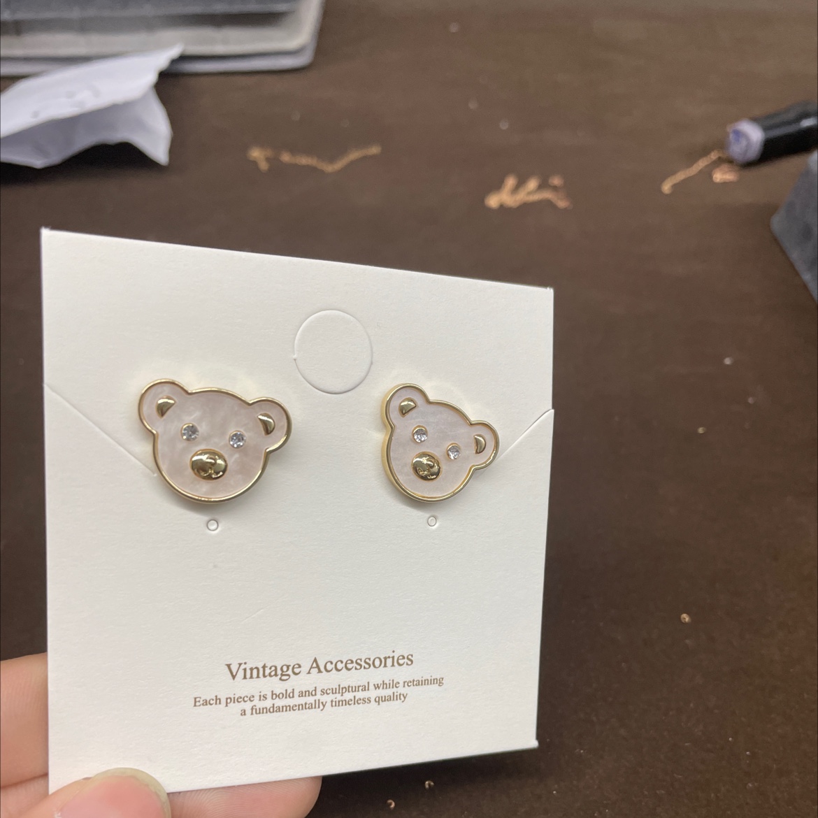 Today's Liren simple, fashionable, elegant and versatile ear studs Specification image