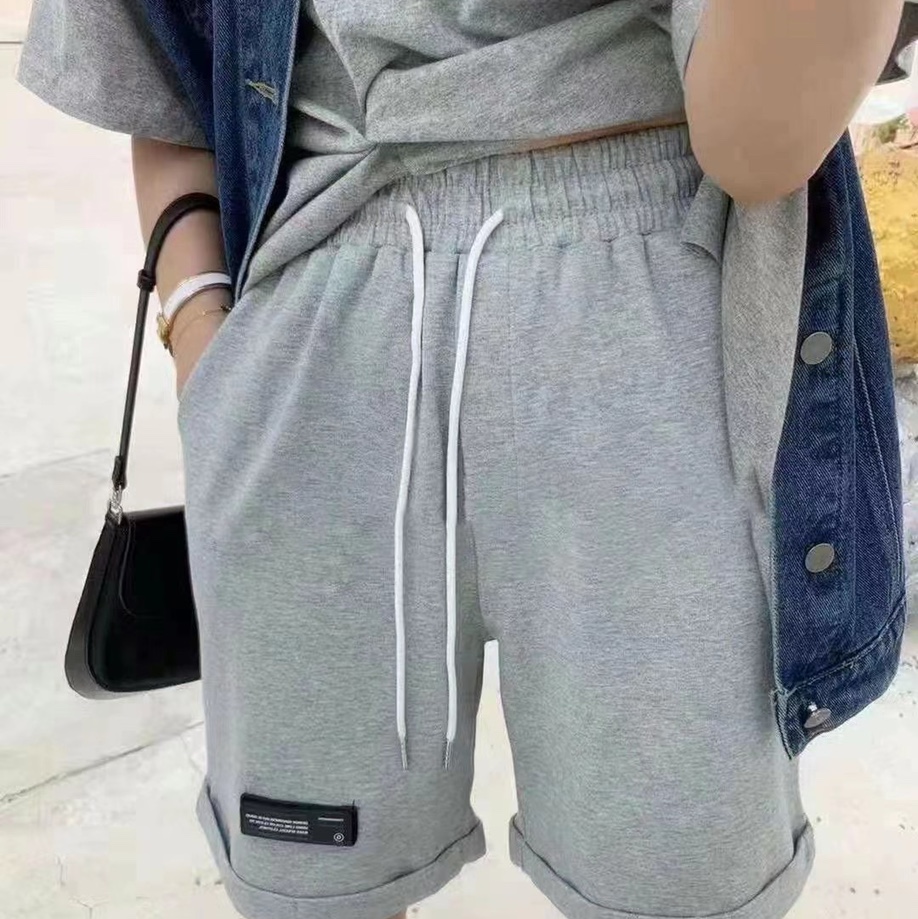 Cropped trousers grey