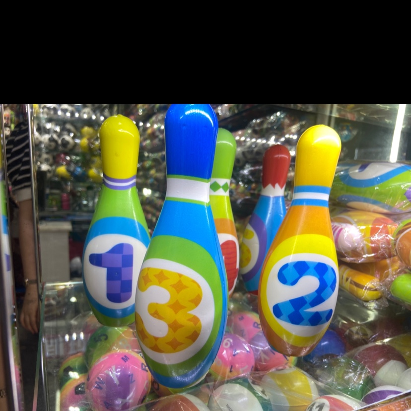 Factory direct sales of cartoon digital early education 1 bowling, sponge balls, foam balls, children's toys Application Scenario