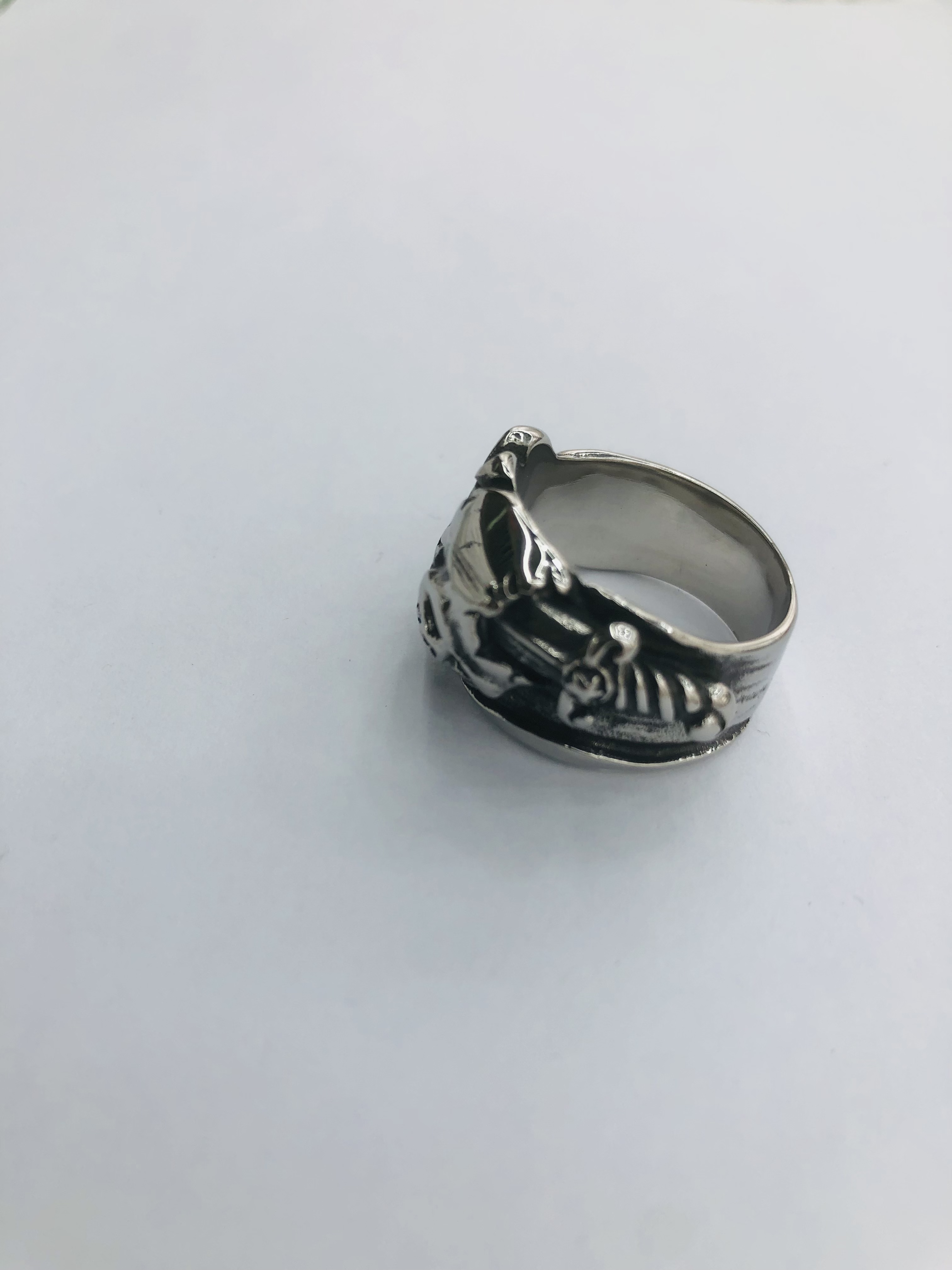 خاتم من الفولاذ المقاوم للصدأ للرجال 20 detail image 2