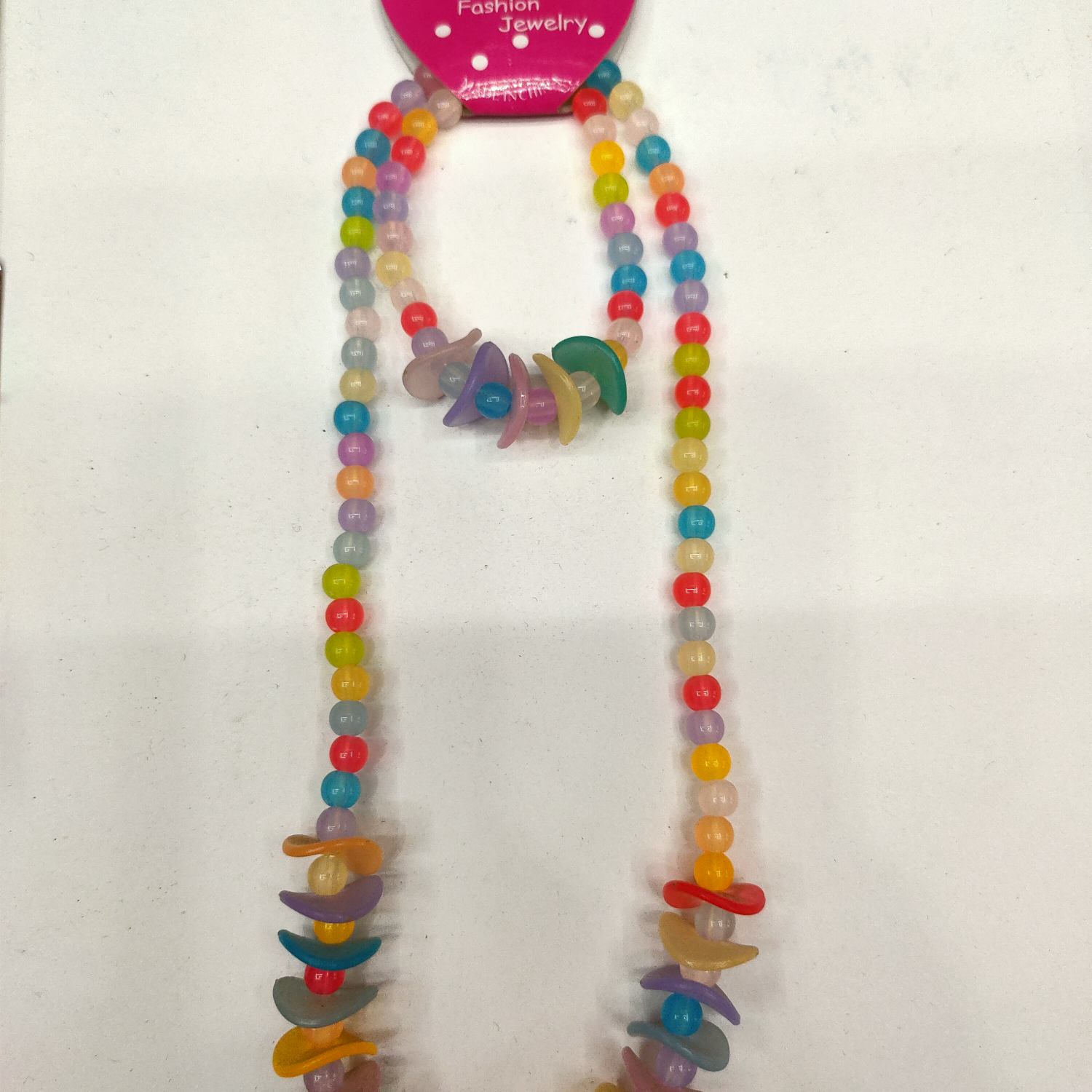 Acrylic Jelly 1.5 potato chips children's chain set