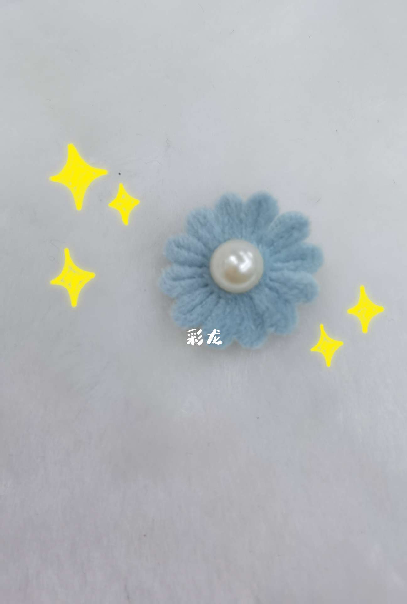 Medium Chrysanthemum Blood Tooth Light Blue, Christmas, Toys, Clothing, Craft, Festival, Ornaments, Stationery, Cards, Packaging, And So On All Kinds Of Factory Products Can Be Matched details Picture