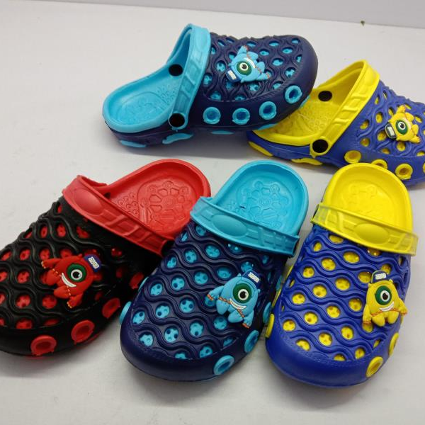 061 Summer two-color children's garden shoes Crocs