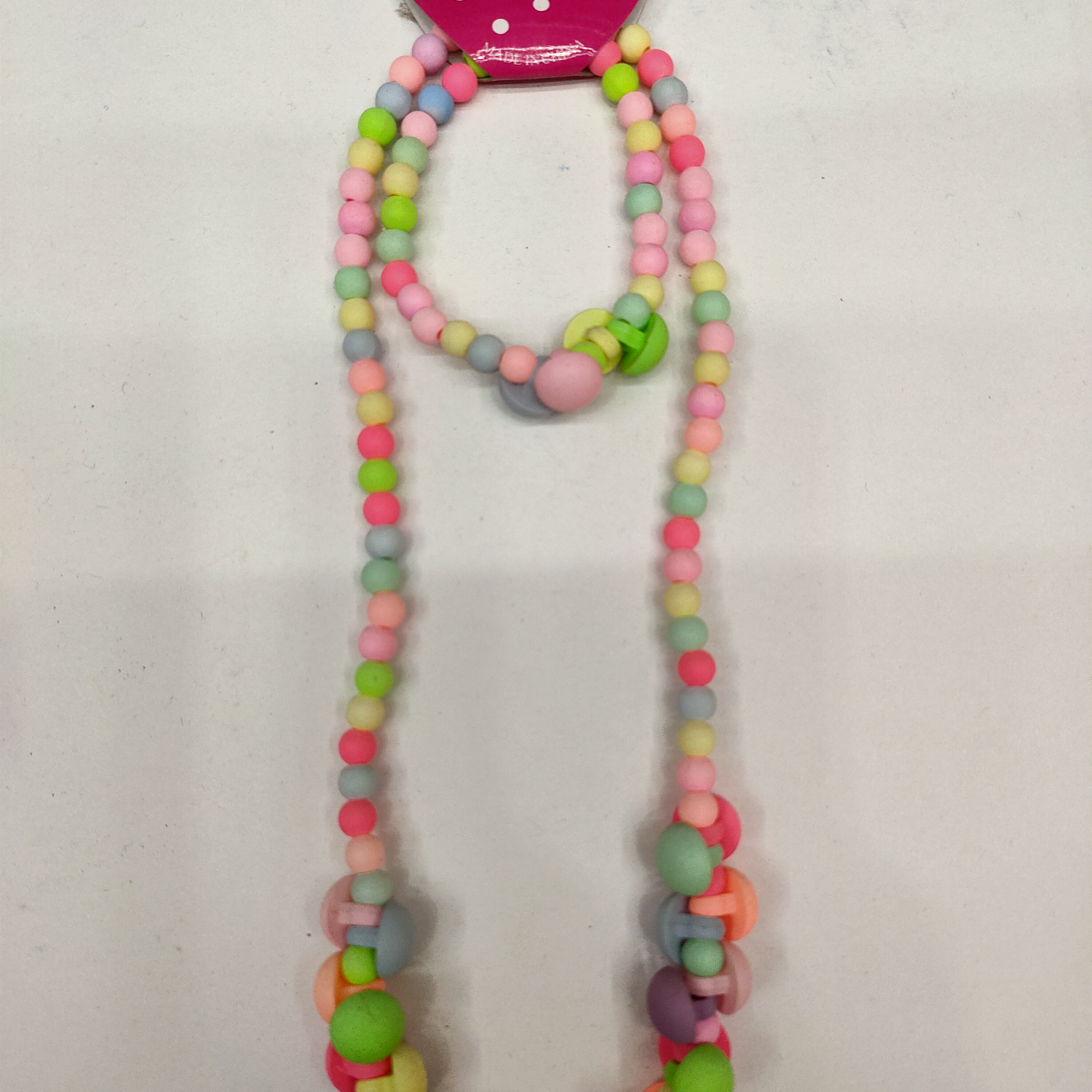 Acrylic light fluorescent button chain for kids