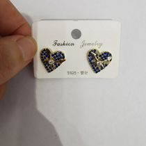 Heart-shaped earrings