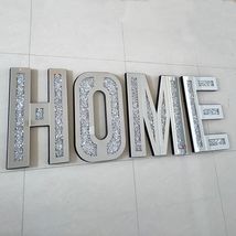 HOME字母镜面碎钻挂件家居用品