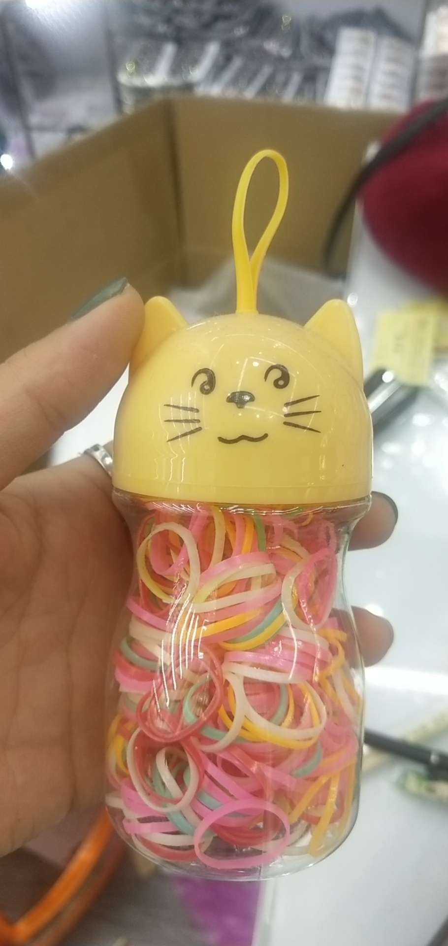 可爱时尚88－50猫咪一次性皮筋详情图1