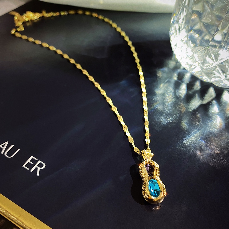 Peanut Diamond fashion bracelet and necklace manufacturer direct supply. The first choice for Douyin and Kuaishou live streaming