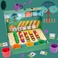儿童木质益智数学启蒙教具早教农场水果蔬菜种植园颜色分类杯玩具图