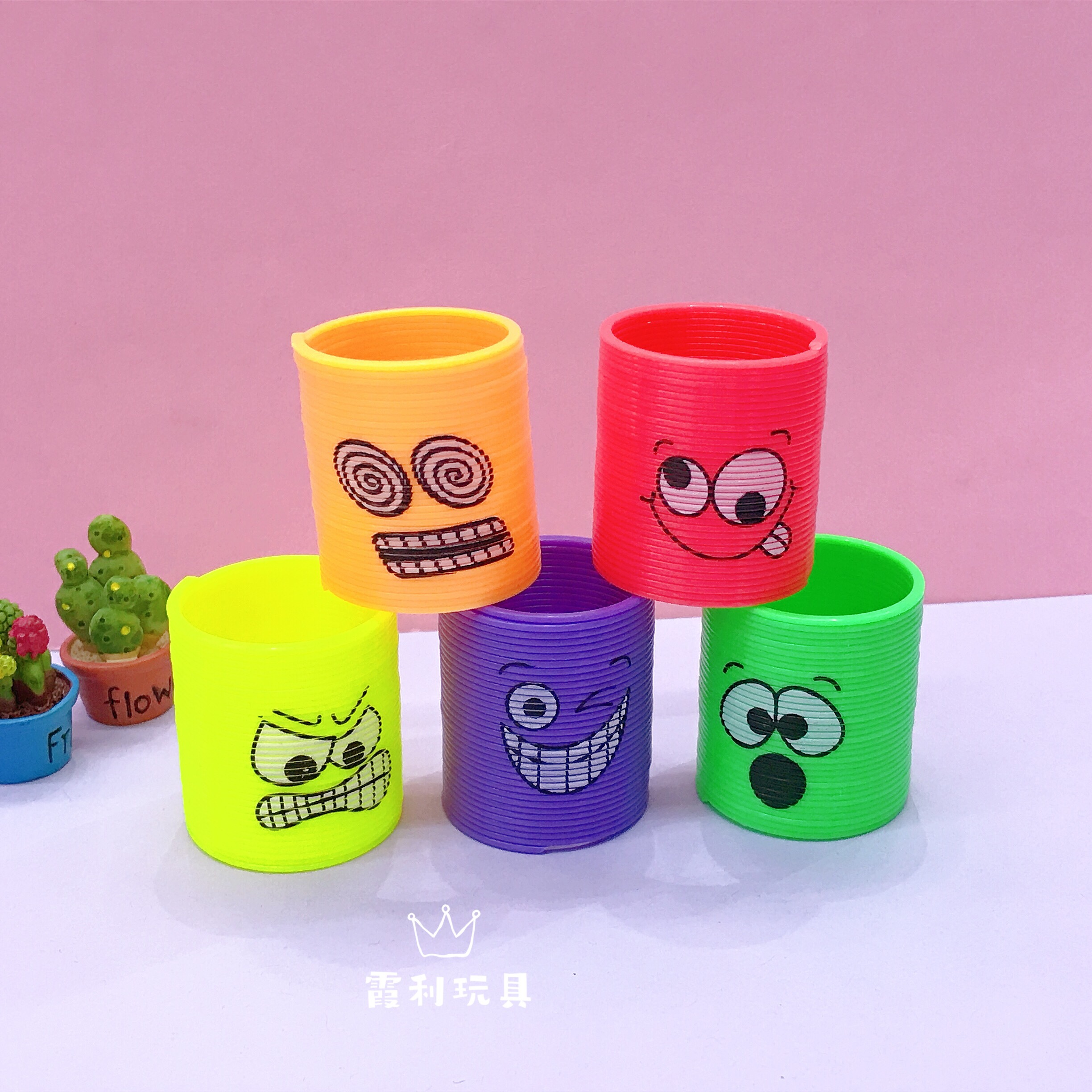 Rainbow circle, funny expressions, new and unique toys, gift gacha detail image 1